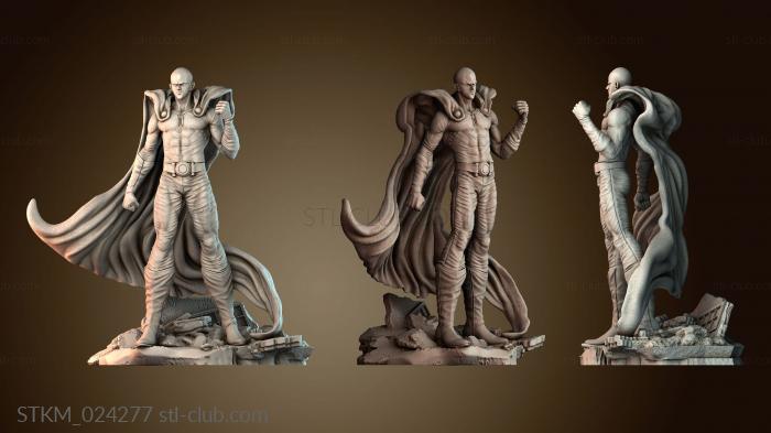 Статуэтки герои, монстры и демоны Mr Saitama One Punch Man