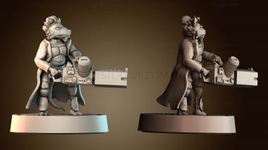 3D model Ratfolk Heavy Weapon Mechanic (STL)