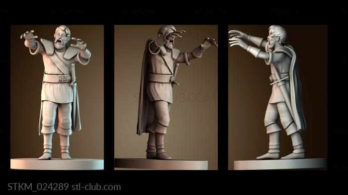 Статуэтки герои, монстры и демоны Ghost male