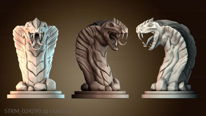 Статуэтки герои, монстры и демоны Giant cobra monster