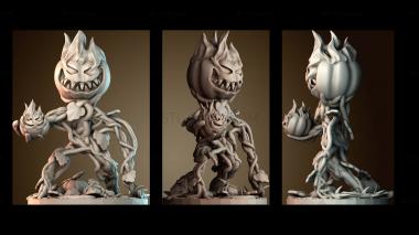 3D model Pumpkinman (STL)