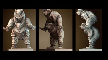 3D model Clowns (STL)