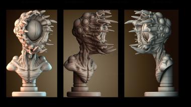 3D мадэль Кошмарный монстр (STL)