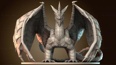 3D model Gingerbread Dragon (STL)