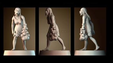 3D model Swamp Zombie (STL)