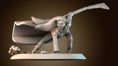 3D model Talia - An Elf Monk (STL)