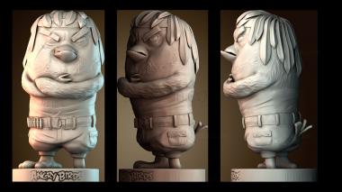 3D мадэль Картер Angry birds (STL)