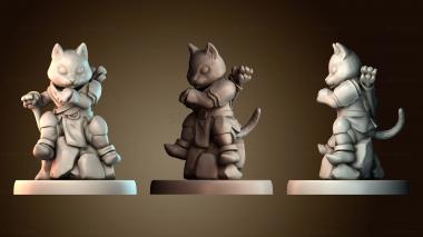 3D model Cat Archer (STL)