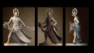 3D модель Санкристан (STL)