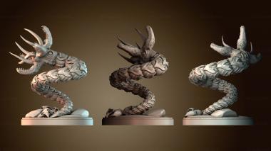 3D model Frost worm para (STL)