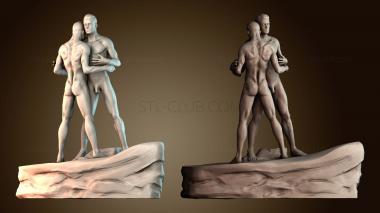 3D model Solidarity at The Fine Arts Museum of Ghent, Belgium (STL)