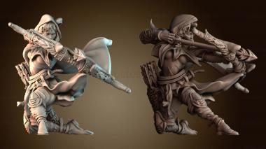 3D model Bandit Archer - Gloomhaven Proxy (STL)