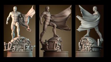 3D модель Классический Супермен DC (STL)