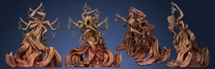 3D model Lady of the Marsh Lights (STL)