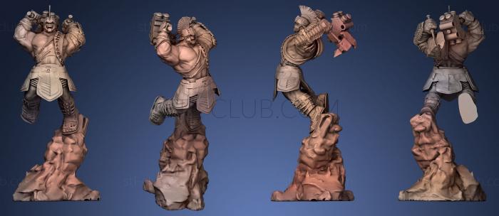 3D model THOR RAGNAROK WIP FULL DIORAMA (STL)