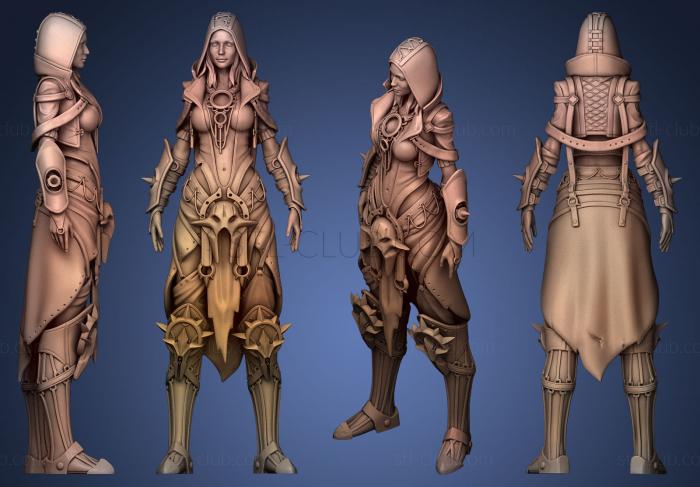 Fantasy Female Character 2 Stl