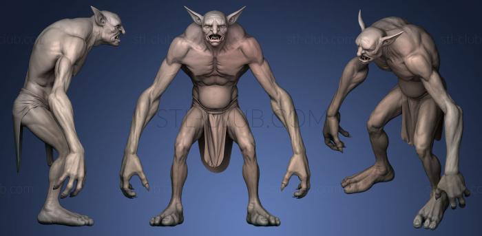 Goblin Zbrush High Poly