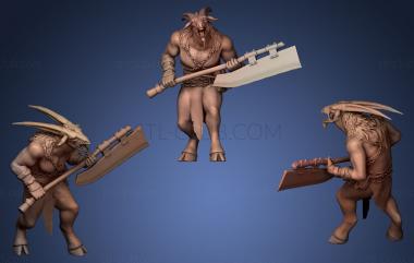 3D model Khazra Goatman Diablo IV fan art (STL)