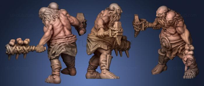 Morga Rorga Ettin Miniature 3d Printable