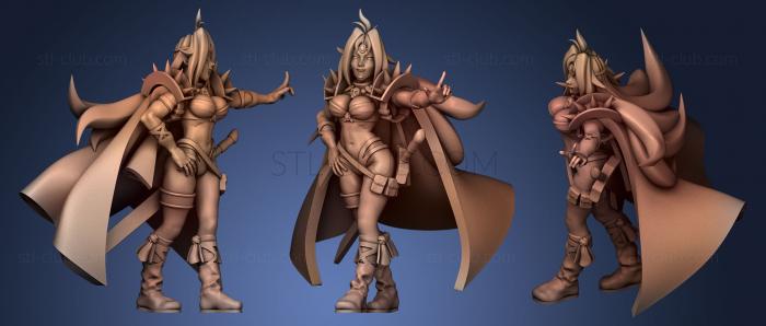 Naga the Serpent Slayers Damp D 3D Print Miniature