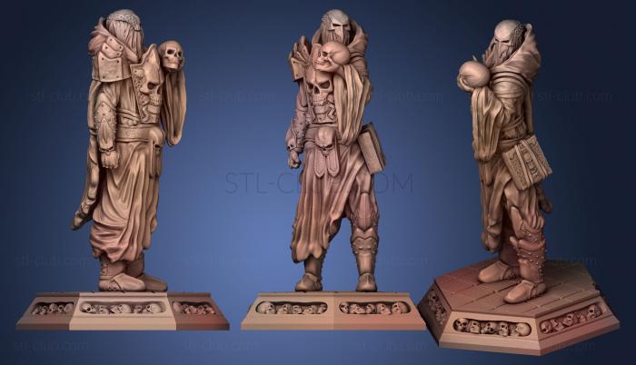 3D model Necromancer Fantasy Figure (STL)