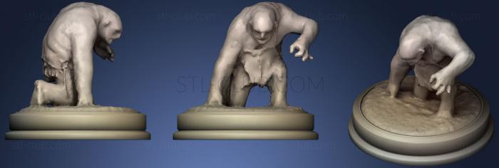 3D model Weta Cave Troll Bert (STL)