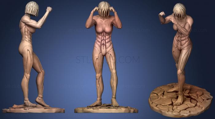 3D model Attack On Titan  Female Titan (STL)