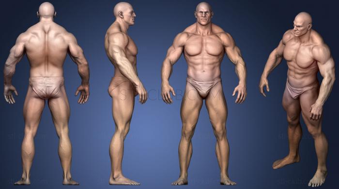 Brutal Male Character Sculpt