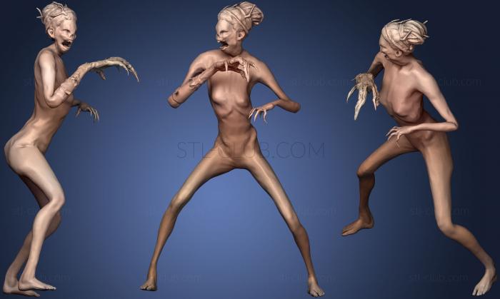 3D model Dead By Daylight   Hag (STL)