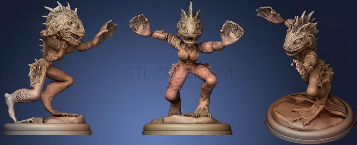 3D model Deep One 28 Mm By Mehdals (STL)