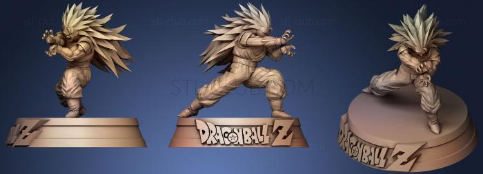 Goku Super Saiyan 3 With Base