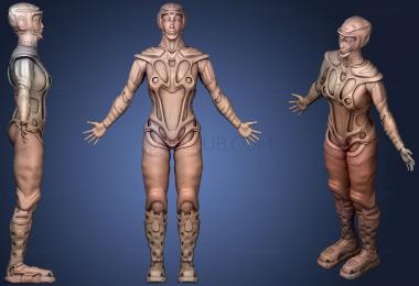 3D model Guardian of Planet Mars (STL)