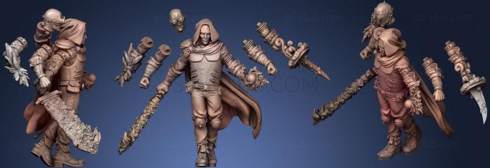 Hollow Mage Alien Adventurers Game 32mm