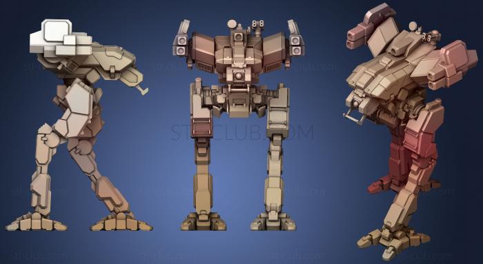 3D model Mech Named After A Swarming Insect (3 M) (STL)