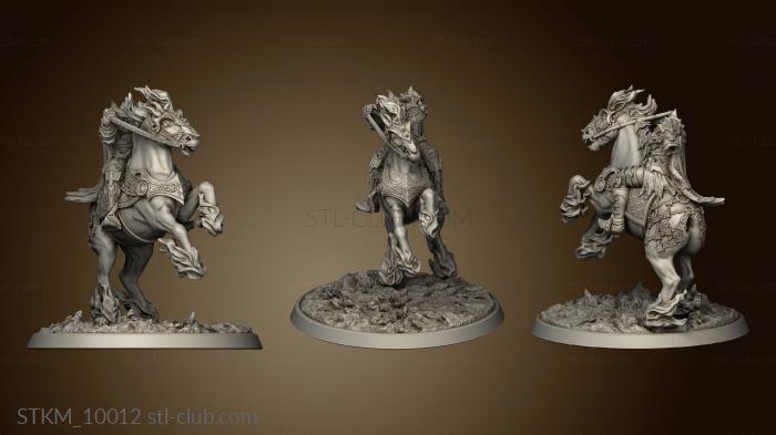 3D model Light in the shadow Hell Knight Hellknight (STL)