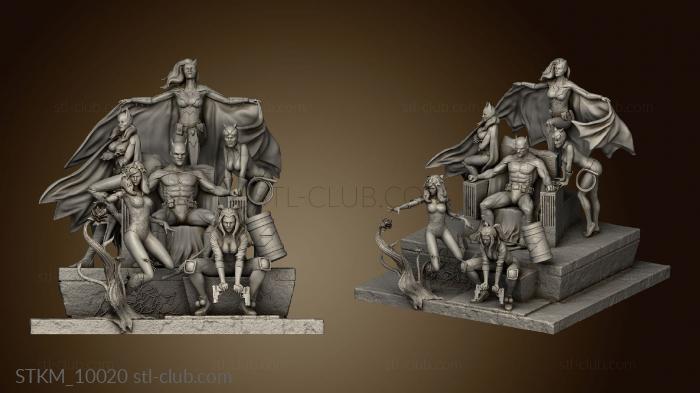 3D model Batman Diorama (STL)