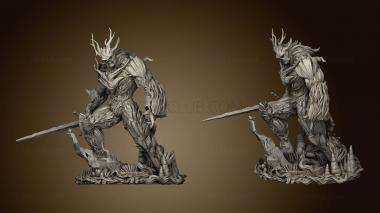 3D model The Swamp Thing Sculpture (STL)