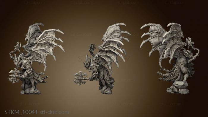 3D model Summoned Daemon ax (STL)