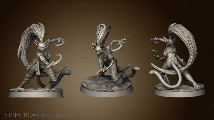 3D model Pirates Curse the Dead Seas Troops Tabaxi Whirlwind (STL)