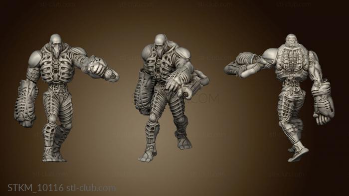 3D model SCIFI THE OMEGA BATTLE GOLEM (STL)