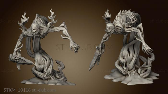 3D model Blood Moon Shadow Horror Sword (STL)