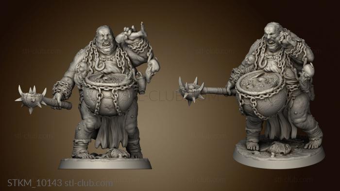 3D model Ogre Cook (STL)