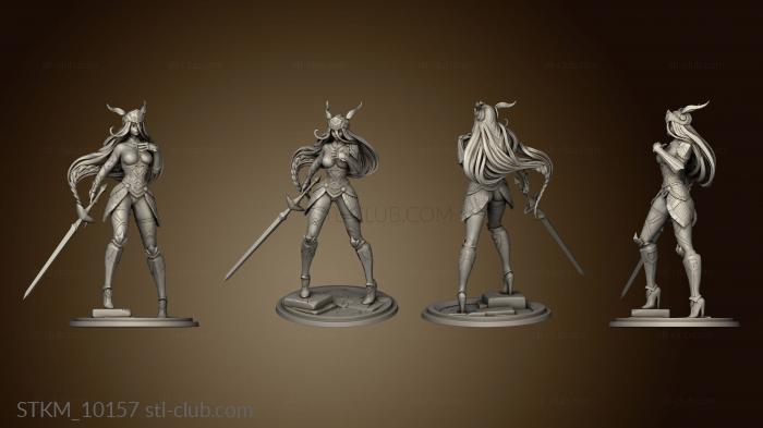 3D model Valkyrie Pro Leneth feathers (STL)