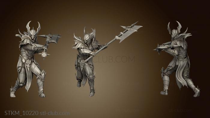 3D model Blood Knight Halberd Swing (STL)