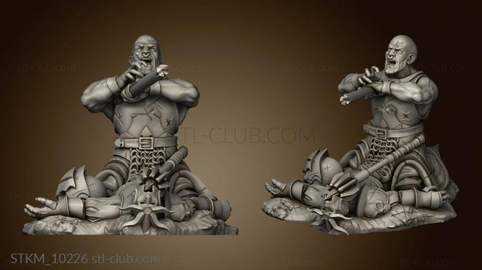 3D model Sun Knights Warrior Ashes Lacerated (STL)