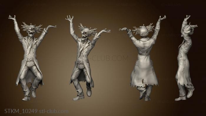 3D model Dr Zombiestein Laughing (STL)