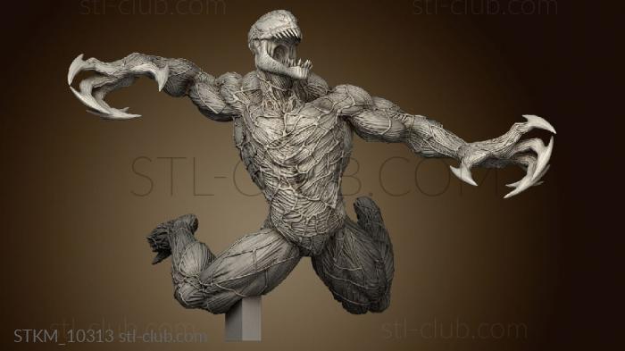 3D model Venom vs Carnage (STL)