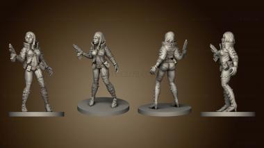 3D model cybergirl (STL)