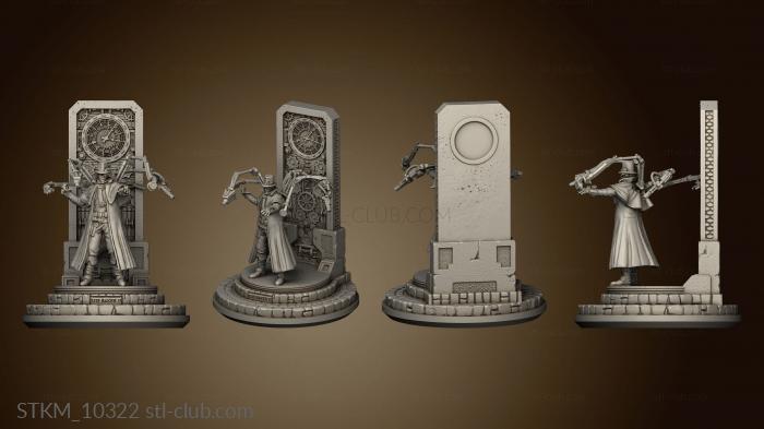 3D model Victorian Steampunk Punk Sherlock Holmes (STL)