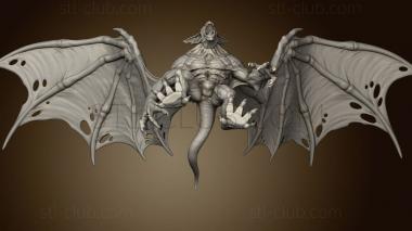 3D model Viktor Vampire Monster (STL)